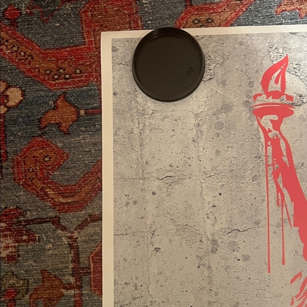 Banksy Genius Or Vandal An Unauthorized Exhibition Poster Liberty - LA Exhibit - Picture 5 of 7